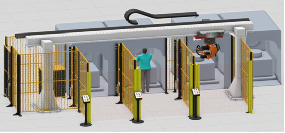 Robotic Foaming Production Line